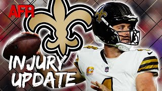 UPDATE Derek Carr To Miss Multiple Games  Spencer Rattler quotStrong Candidatequot To Start For Saints [upl. by Llerahs]