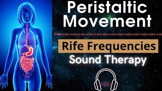 Peristaltic Movement Normalization with Rife Sound Therapy [upl. by Nadeau726]