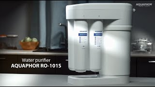 Installation guide AQUAPHOR RO101S reverse osmosis filter system [upl. by Powel]