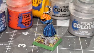 Painting Oldhammer Wraith  Spooktober  Warhammer The Old World [upl. by Ecraep]