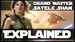 The Full Story of SATELE SHAN Explained  Star Wars The Old Republic [upl. by Eelarbed]