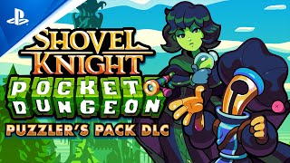 Shovel Knight Pocket Dungeon  Puzzlers Pack Free DLC Announcement Trailer  PS4 Games [upl. by Aneel]