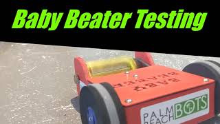 Baby Beater Antweight Beater Bar Testing [upl. by Myers]