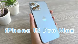 iPhone 13 Pro Max Graphite  Unboxing amp Setup [upl. by Adlaremse393]