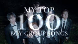 My Top 100 Boy Group Songs updated version [upl. by Nert]