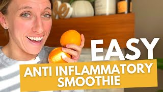 SUPER EASY Anti Inflammatory Breakfast Smoothie for Arthritis Relief [upl. by Eniarrol]