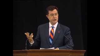 Stephen Colbert Salutes UVAs Class of 2013 [upl. by Otreblon]