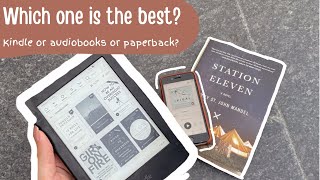 Kindle vs books vs audiobooks which is better for reading [upl. by Lenoil]