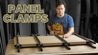 Clampzilla 4 Way Panel Clamps for Large Panels and Woodworking Projects Panel Clamp by WoodPeckers [upl. by Channing676]