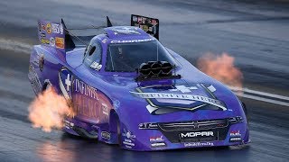 Jack Beckman rockets to the No 1 qualifier at the Auto Club Finals [upl. by Ut]