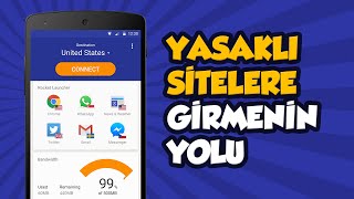 Yasaklı Sitelere Giriş Uygulaması Rocket VPN [upl. by Seligmann926]