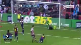 Athletic Bilbao Vs FC Barcelona 22 All Goals And Highlights 27042013 [upl. by Auop]