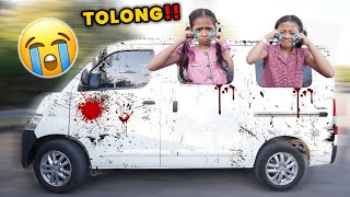 GAWAT ALUNA DAN AMANDA DICULIK MOBIL VAN BALIK KAMPUNG [upl. by Eelanna182]