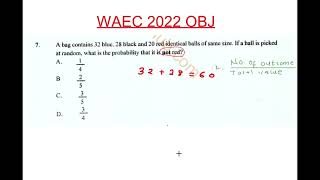 WAEC 2022 QUESTION AND ANSWER  N0 7 [upl. by Rehtaeh402]