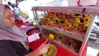 AYAM GORENG SAOS PADANG PEDES NAMPOL  SEAFOOD CITRA RASA SEGAR  INDONESIAN STREET FOOD [upl. by Wallford213]