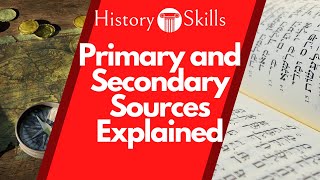 Primary and Secondary Sources in History Explained [upl. by Annabal]