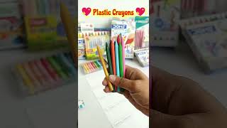 DOMS  Jumbo Wax Crayons  Gel Crayons  Plastic Crayons  BiColour Wax Crayons  Grippie Crayons😲 [upl. by Tonkin]