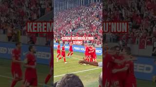 🔥🇹🇷Kerem Aktürkoğlu’nun İzlanda’ya Attığı Gol Sonrası Sevinci [upl. by Arbed]