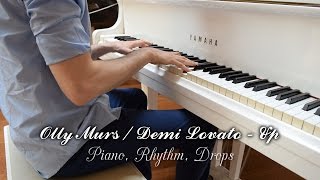 Olly Murs ft Demi Lovato  Up Piano Cover  Rhythm with Drops Sheet Music available [upl. by Deuno]