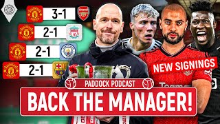 Ten Hag Deserves Our Backing  Paddock Podcast [upl. by Adekahs31]