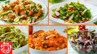 5 вкусных Постных Салатов на Каждый День и на Праздник Готовятся Ну очень Просто [upl. by Lawson]