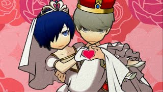 Persona Q  Persona 4 MC Marries all the Guys [upl. by Rosana880]