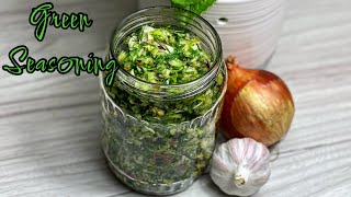 I am addicted to this green seasoning recipe [upl. by Eimmelc]