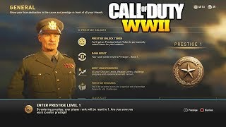 1st PRESTIGE What Happens When You Prestige in WORLD WAR 2 [upl. by Yeslehc989]