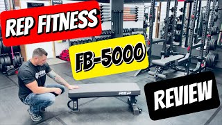 REP FITNESS FB5000 REVIEW  GARAGE GYM REVIEW [upl. by Giusto]