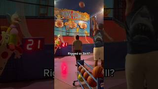 Is this Carnival Basketball Game Rigged or skill carnivalgames basketball shorts [upl. by Trotta727]