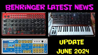 Behringer latest new Synths June 2024 [upl. by Asyl]