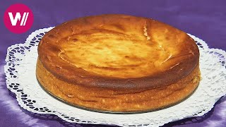 Käsekuchen ohne Boden  Oma Rosis Rezept [upl. by Loresz]