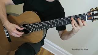 Anglaise I by Molino  Easy Classical Guitar Level 1 [upl. by Ailat324]