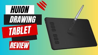 Drawing Tablet HUION Inspiroy H640P Graphics Tablet Review [upl. by Amalita]