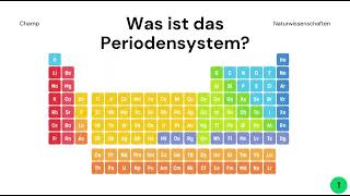 Chemie  Das Periodensystem einfach erklärt 8 Klasse [upl. by Ecargyram82]