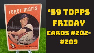 59 Topps Friday Cards 202209 Roger Maris Baseballs Longtime SingleSeason Home Run King [upl. by Jacobson]