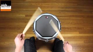 Single Paradiddle  Drum Rudiment Lesson [upl. by Ahras]