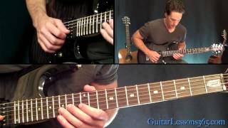 Nothing Else Matters Guitar Lesson Pt2  Metallica  Solo [upl. by Ayifas]