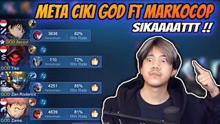 AKHIRNYAA  META CIKI GOD FT MARKOCOP  SANG SEPUH ALDOUS🔥 [upl. by Aneez]