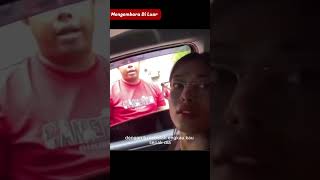 Viral video seorang wanita melayu muda memandu ditunjal oleh lelaki panas baran [upl. by Idnem955]