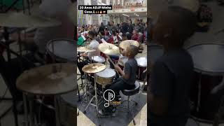 Isaque Martins TOCANDO MUITO baterista mirim ðŸ”¥ [upl. by Enilecram]