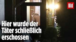 Meckenheim NRW Mann bei Schusswechsel mit der Polizei getötet [upl. by Juanne]