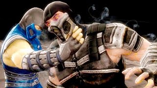 Mortal Kombat 9  All Fatalities amp XRays on Smoke Revenant Costume Mod 4K Ultra HD Gameplay Mods [upl. by Yenattirb]