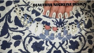 stylish and beautiful neck design dubble neckline design cutting and stichingy [upl. by Sirahc]