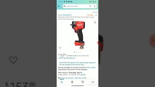 milwaukee m18 38 compact impact wrench 153 [upl. by Nyrrek]