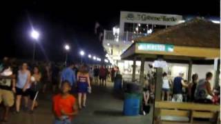 Walking Tour Rehoboth Beach Delaware boardwalk on a summer evening [upl. by Rianon]