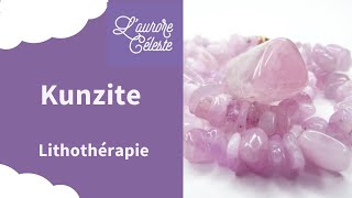 Kunzite  Pierre naturelle en Lithothérapie par Aurore Médium  L Aurore Céleste [upl. by Daj]