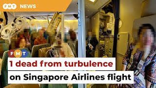 1 dead after severe turbulence on Singapore Airlines flight [upl. by Ahsenac]