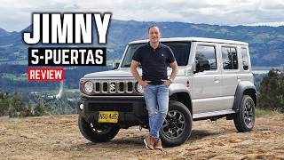 Suzuki Jimny 5 Puertas 🔥 El tradicional campero 4x4 ahora más familiar 🔥 Prueba  Reseña 4K [upl. by Owain]