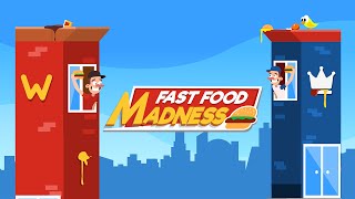 Fast Food Madness  Food Tossing for iPhone and Android [upl. by Tabor79]